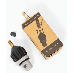 Halkey Roberts Schrader Valve Adapter - Universal Valve Adapter for High Pressure Inflatable SUP