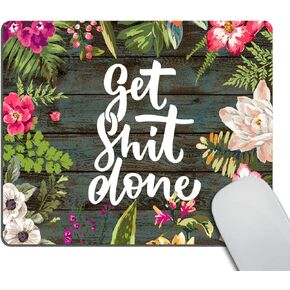 Smooffly Funny cat Mousepad,The Cat is Holding a Cup of Black Coffee and a Baguette with Galaxy Design Customized Rectangle Non-Slip Rubber Mousepad Gaming Mouse Pad in Kuwait