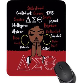 AKA Gifts Mouse Pad for Women Girls Paraphernalia Sorority Gifts Mouse Pad Sorority Gifts for Women Pink and Green Gift Birthday (aka 2)