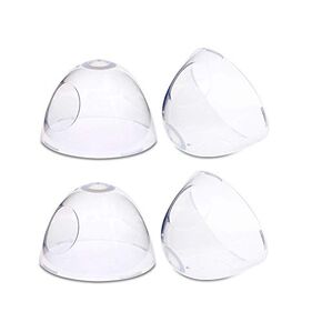 ROMIRUS Feeding Bottle Caps Replacement for Comotomo Baby Bottles, 5 Ounce and 8 Ounce (4 Pack)