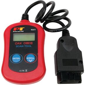 Performance Tool W2976 Universal Multilingual CAN OBDII Scanner Tool (for Check Engine Light, Diagnostics & Emission Readiness Status)