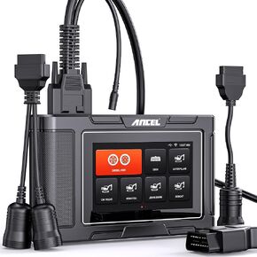 ANCEL HD3600 Heavy Equipment Diagnostic Tool with DPF Regen, Full System Heavy Duty Truck Scanner Machinery Scan Tool Diesel Code Reader Fit for Cummins, Caterpillar, John Deere, Komatsu and More