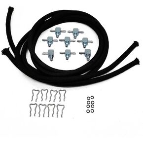 For 2004-2010 Duramax Diesel Injector Return Rail Line Kit LLY LBZ LMM