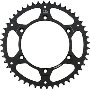 JT Sprockets JTR460.48SC 48 Tooth Self Cleaning Lightweight Steel Rear Sprocket, Single
