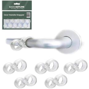 Wall Protector Bumper for Door Handle - Commercial & Home Use - Pack of 5 in Saudi Arabia