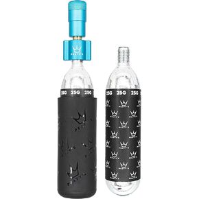 Peaty's Holeshot CO2 Tire Inflator Kit, MTB 25g, Turquoise