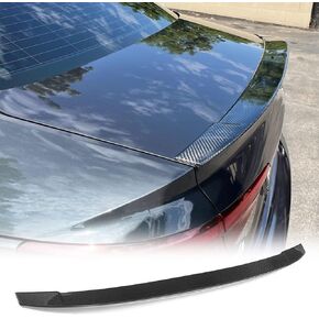 MCARCAR KIT A4 Carbon Fiber Trunk Spoiler for Audi A4 S4 (B9) Sedan 2017-2023 Rear Boot Lid Highkick Wing Lip Factory Outlet