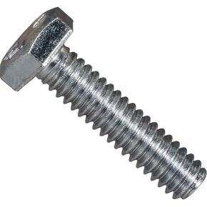 Hard-to-Find Fastener 014973245566 Midwest High Strength Cap Screw, 1/4-20 X 1 in, Alloy Steel, Zinc Plated, Grade 5