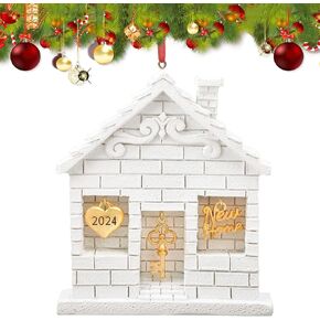 2024 Christmas Ornament for Home Decor - House Warming Presents for New Home Funny, Housewarming Gifts for New House, New Homeowner Gift Ideas