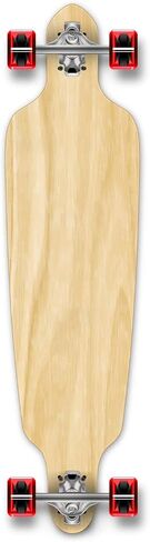 Yocaher فارغ ومدقق كامل من خلال ألواح التزلج Longboard مع أرملة سوداء ممتازة 80A شريط قبضة شاحنة ألومنيوم ABEC7 تحمل عجلات لوح تزلج 70 مم in Kuwait