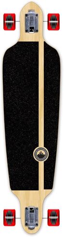 Yocaher فارغ ومدقق كامل من خلال ألواح التزلج Longboard مع أرملة سوداء ممتازة 80A شريط قبضة شاحنة ألومنيوم ABEC7 تحمل عجلات لوح تزلج 70 مم in Kuwait