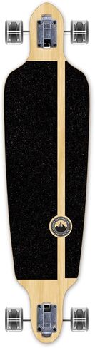Yocaher فارغ ومدقق كامل من خلال ألواح التزلج Longboard مع أرملة سوداء ممتازة 80A شريط قبضة شاحنة ألومنيوم ABEC7 تحمل عجلات لوح تزلج 70 مم in Kuwait