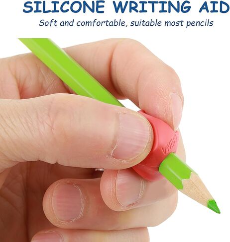 Mabor 15Pcs Kids Pencil Holder Tripod Pencil Grip Pencil Grippers for Kids Handwriting Correction Finger Posture Training Writing Aids for Preschooler Toddler Kindergarten in Saudi Arabia