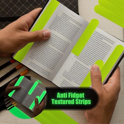 24 قطعة من ملصقات الأشرطة الحسية الهادئة، ملصقات مهدئة ذاتية الصنع ملونة ومضيئة، ملصقات فيدجت لتخفيف المزاج وشرائط هادئة للقلق والملصقات الحسية للبالغين والمراهقين والفصول الدراسية in Kuwait