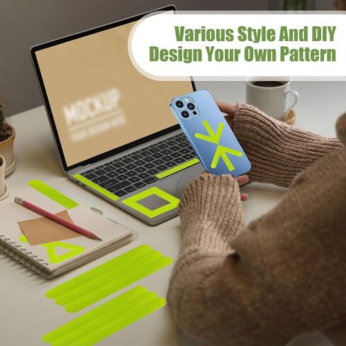 24 قطعة من ملصقات الأشرطة الحسية الهادئة، ملصقات مهدئة ذاتية الصنع ملونة ومضيئة، ملصقات فيدجت لتخفيف المزاج وشرائط هادئة للقلق والملصقات الحسية للبالغين والمراهقين والفصول الدراسية in Kuwait