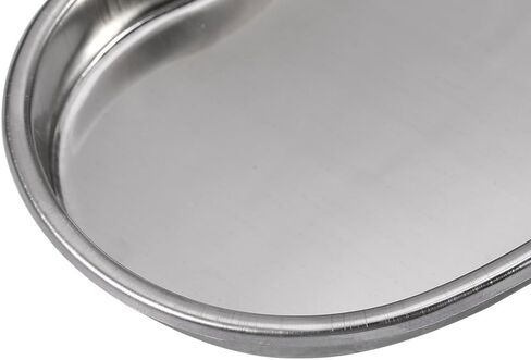 طبق الكلى، صينية منحنية جراحية من الفولاذ المقاوم للصدأ، حوض التقيؤ، أدوات مختبر الأسنان، وعاء معدني طبي قابل لإعادة الاستخدام، قاعدة مسطحة، حواف مستديرة، صواني الضمادات المتسخة، أدوات جراحية لطب الأسنان in Kuwait