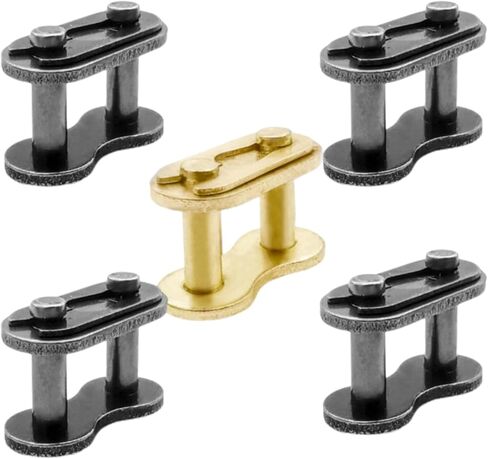 Epromiseparts 35 سلسلة رابط رئيسي 35 رابط رئيسي لسلسلة دوارة - 35 سلسلة رابط رئيسية لـ Go Kart، وصلة رئيسية لسلسلة الدراجة الصغيرة - شديدة التحمل in Kuwait