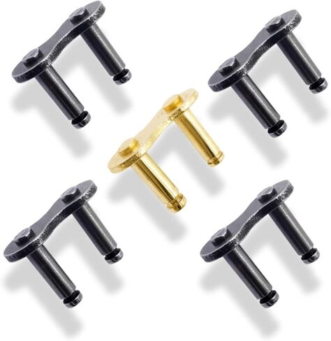 Epromiseparts 35 سلسلة رابط رئيسي 35 رابط رئيسي لسلسلة دوارة - 35 سلسلة رابط رئيسية لـ Go Kart، وصلة رئيسية لسلسلة الدراجة الصغيرة - شديدة التحمل in Kuwait