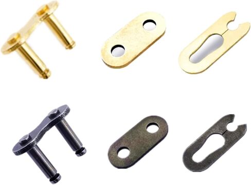 Epromiseparts 35 سلسلة رابط رئيسي 35 رابط رئيسي لسلسلة دوارة - 35 سلسلة رابط رئيسية لـ Go Kart، وصلة رئيسية لسلسلة الدراجة الصغيرة - شديدة التحمل in Kuwait