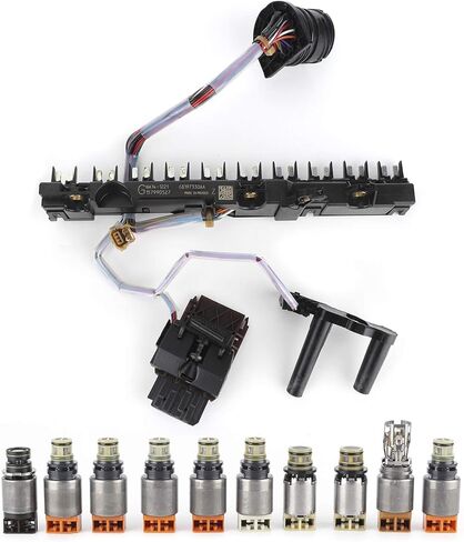 سبائك الألومنيوم 9؟ صمام نقل السرعة صمام نقل الملف اللولبي مع طقم تسخير 9HP48 مناسب لسيارة Evoque Discovery وما إلى ذلك. in Kuwait