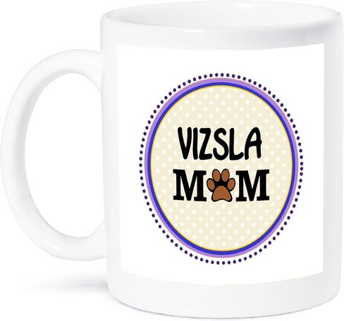 3dRose Vassal Dog Mom Mug, 15 oz, Ceramic in Saudi Arabia