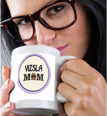 3dRose Vassal Dog Mom Mug, 15 oz, Ceramic in Saudi Arabia