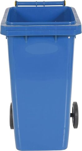 سلة المهملات Vestil TH-32-BLU، بولي إيثيلين، عرض 18-1/2 بوصة، ارتفاع 37-1/2 بوصة، عمق 22 بوصة، سعة 32 جالون، أزرق in Kuwait