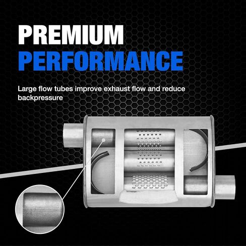 Dynomax Super Turbo 17797 Exhaust Muffler for Dodge Dakota in Saudi Arabia