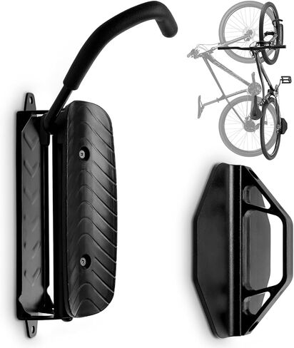 BicycleStore Swivel Bike Wall Mount, Heavy Duty Bike Storage Rack Space Saving Bike Hangers for Garage, Bicycle Rack Cycling Pedal Storage Stand Holder Bike Pedal Hook for Indoor, Garage, Shed in Kuwait