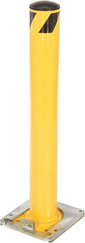 Vestil BOL-RF-36-4.5 Surface Mounted Removable Steel Pipe Safety Bollard, 4-1/2" OD, 36" Height in Saudi Arabia