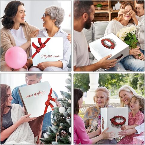 Clear Vase for Flowers, 2PCS Transparent Acrylic Centerpieces Flower Vase for Home Décor, Simple Stylish Fan Shaped Floral Vase, Decorative Modern Vases for Home Party Restaurant Dining Table in Saudi Arabia