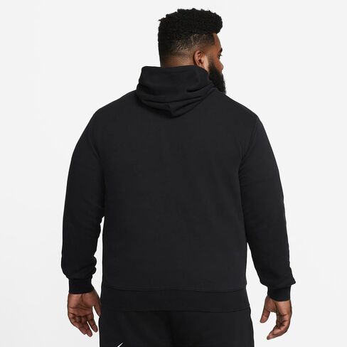 Nike Sportswear Men's French Terry Pullover Hoodie (US, Alpha, Medium, Regular, Regular, Black) in Saudi Arabia