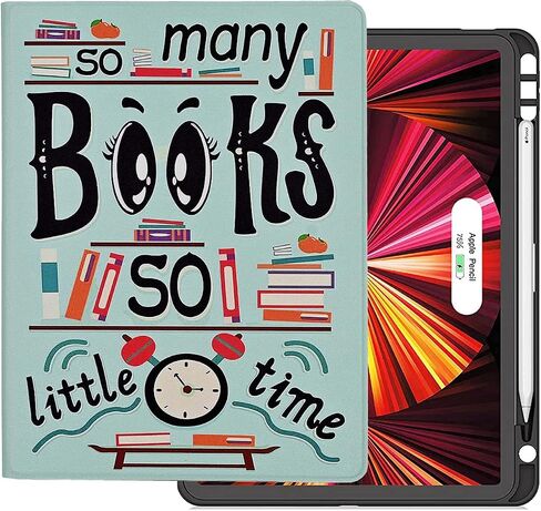 Case for iPad Air 11-inch M2 (2024), iPad Air 4th 5th Generation 2022/2020 10.9 Inch, Starry Night Cute Cartoon Slim PU Leather Folio Stand TPU Back Cover, Auto Sleep/Wake Smart Case in Kuwait