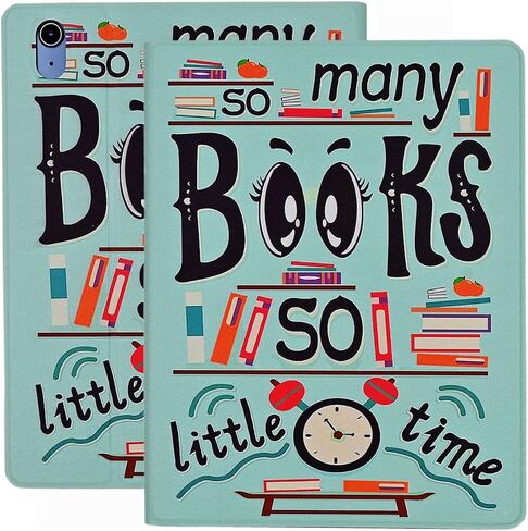 Case for iPad Air 11-inch M2 (2024), iPad Air 4th 5th Generation 2022/2020 10.9 Inch, Starry Night Cute Cartoon Slim PU Leather Folio Stand TPU Back Cover, Auto Sleep/Wake Smart Case in Kuwait