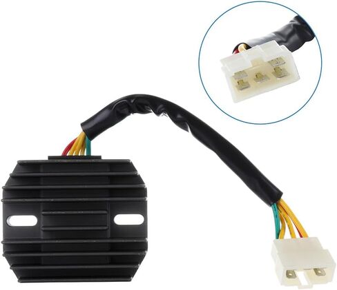 ECCPP Voltage Regulator Rectifier Fit for 1998-1999 for ARCTIC 400 1998-1999 for ARCTIC 500 1997-1998 for ARCTIC Bearcat 454 3430-016 3430-037 Rectifier Regulator in Saudi Arabia