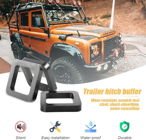 3 قطع وسادة كاتم صوت لجهاز الاستقبال مقاس 5 سم، تناسب حوامل الكرات القابلة للتعديل، وتزيل الضوضاء وتوفر وسادة بين أجهزة الاستقبال ووصلات السحب، وتقلل من وسادة الخشخشة التي تناسب جهاز استقبال وصلة المقطورة in Kuwait