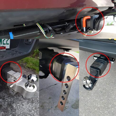 3 قطع وسادة كاتم صوت لجهاز الاستقبال مقاس 5 سم، تناسب حوامل الكرات القابلة للتعديل، وتزيل الضوضاء وتوفر وسادة بين أجهزة الاستقبال ووصلات السحب، وتقلل من وسادة الخشخشة التي تناسب جهاز استقبال وصلة المقطورة in Kuwait