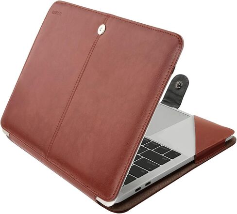 حافظة MOSISO متوافقة مع جهاز MacBook Air 15 بوصة M3 A3114 M2 A2941 2023 2024/ Pro 15 A1990 A1707 2019 2018 2017 2016، حافظة حماية من جلد البولي يوريثان مع شريط شفاف، أسود in Kuwait