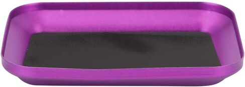 وعاء الأجزاء المغناطيسية، صينية أجزاء مغناطيسية محمولة بحرفية رائعة للمسامير لأجزاء مركبات الوقود للمسامير (أرجواني) in Kuwait