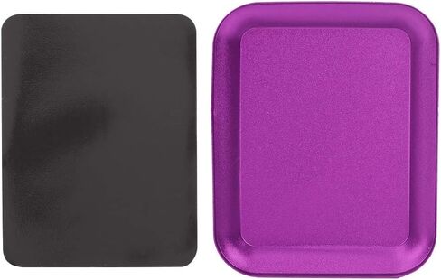 وعاء الأجزاء المغناطيسية، صينية أجزاء مغناطيسية محمولة بحرفية رائعة للمسامير لأجزاء مركبات الوقود للمسامير (أرجواني) in Kuwait