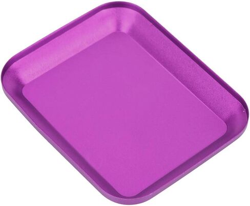 وعاء الأجزاء المغناطيسية، صينية أجزاء مغناطيسية محمولة بحرفية رائعة للمسامير لأجزاء مركبات الوقود للمسامير (أرجواني) in Kuwait