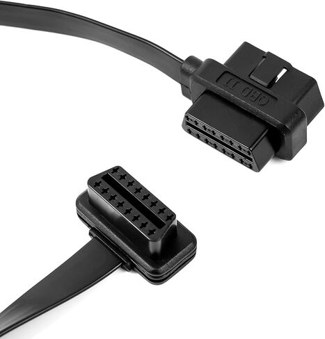 كابل مقسم obdresource 16 دبوس obd2 2 في 1 كابل تمديد obdii 1x ذكر و2x أنثى محول موصل تمديد (2ft/60cm) in Kuwait