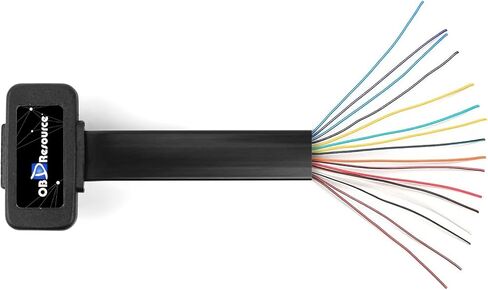كابل مقسم obdresource 16 دبوس obd2 2 في 1 كابل تمديد obdii 1x ذكر و2x أنثى محول موصل تمديد (2ft/60cm) in Kuwait