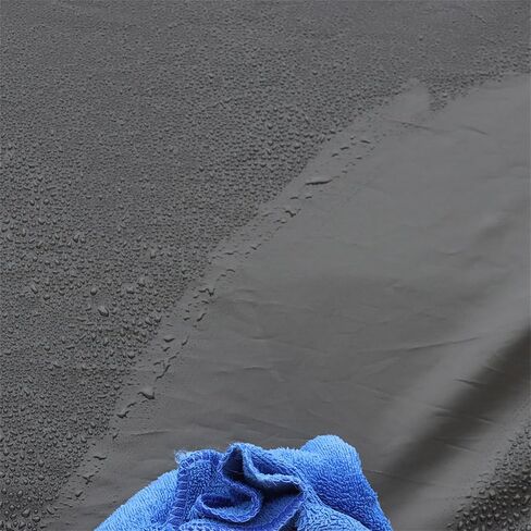 Waterproof Heavy Duty 210D Boat Cover Trailerable Fishing Ski Bass V-Hull Tri-Hull Runabouts Black in Saudi Arabia