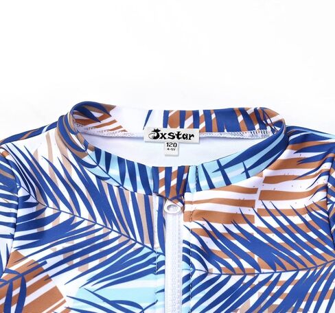 ملابس سباحة Jxstar للفتيات من Rash Guard قطعة واحدة بتصميم حورية البحر/فلامنغو/أزهار بعامل حماية من الأشعة فوق البنفسجية 50+ in Kuwait