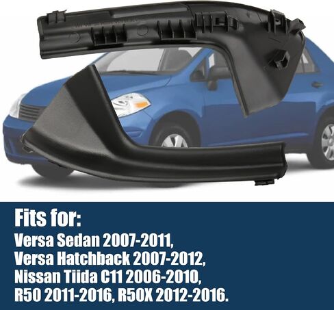غطاء حماية أمامي LH وRH لغطاء ممسحة الزجاج الأمامي للوحة الزاوية الجانبية لسيارة Versa Sedan 2007-2011، Versa Hatchback 2007-2012، TIIDA C11 2006-2010، رقم القطعة 66895-EL000، 66894ED500 in Saudi Arabia