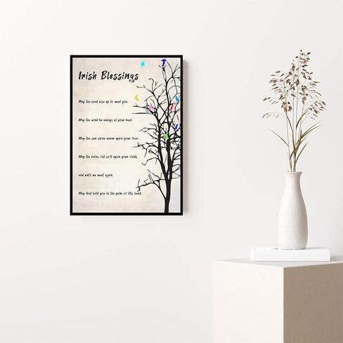 RCVTVPV John 6 35 Wall Art I Am The Bread Of Life Bible Verse Print Scripture Poster Canvas Wall Art For Home Office Framed Ready to Hang 8"x12" in Saudi Arabia