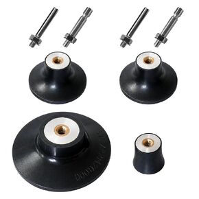 4Pack Sanding Discs Holder Quick Change Disc Pad Holder with 1/4" Removable Shanks Twist on Disc Holders 1 Inch 2 Inch 3 Inch Holders for Die Grinder Accessories Polishing Rotating Tools in Saudi Arabia