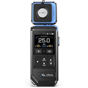 FNIRSI FPM-02 Digital Light Meter – 200,000 Lux/fc, 270° Rotating Sensor, 1500mAh Rechargeable Battery, IPS Backlight Display for Plant & Home Light Testing in Kuwait