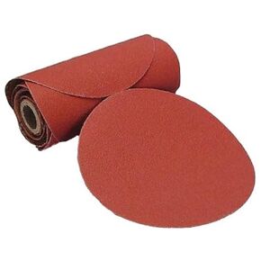Buy Indasa 6" Rhynostick Red Line Solid Sanding Link Roll Discs, 600-LR Series 80 Grit (100 Discs) in Saudi Arabia